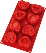 Picture of PAVONI  MIXED HEARTS SILICONE MOULD
